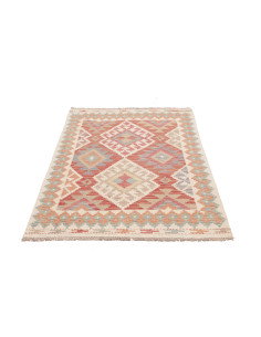 Kilim 99x147 Cm Kilim, Afghanistan, Hand-carded Wool (warp: 2