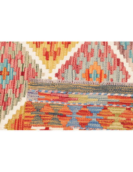 Kilim 101x147 Cm Kilim Afghanistan, Hand-carded Wool (warp: