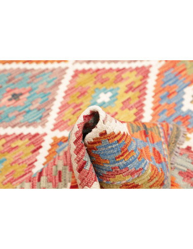 Kilim 101x147 Cm Kilim Afghanistan, Hand-carded Wool (warp: