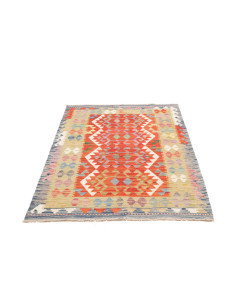 Kilim 103x147 Cm Kilim, Afghanistan, Hand-carded Wool (warp: 2