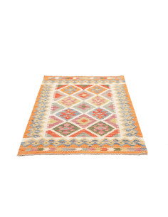 Kilim 100x141 Cm Kilim, Afghanistan, Hand-carded Wool (warp: 2