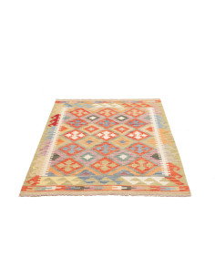 Kilim 104x146 Cm Kilim, Afghanistan, Lana Cardata A Mano 2