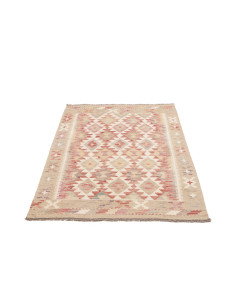 Kilim 99x146 Cm Kilim, Afghanistan, Hand-carded Wool (warp: 2