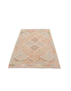Kilim 103x163 Cm Kilim, Afghanistan, Hand-carded Wool, 2