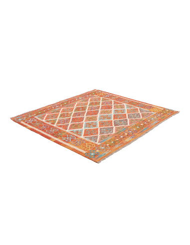 Kilim 161x154 Cm Kilim, Afghanistan, Hand-carded Wool (warp: