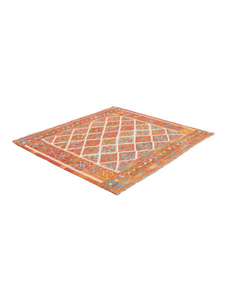 Kilim 161x154 Cm Kilim, Afghanistan, Hand-carded Wool (warp: