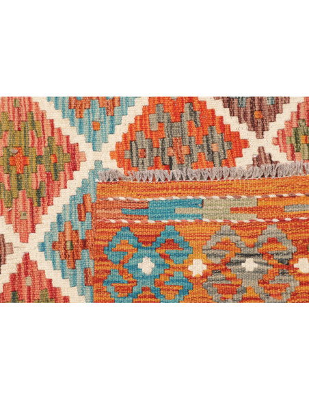 Kilim 161x154 Cm Kilim, Afghanistan, Hand-carded Wool (warp: