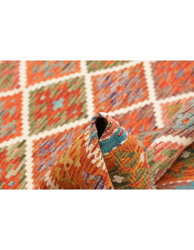 Kilim 161x154 Cm Kilim, Afghanistan, Hand-carded Wool (warp: