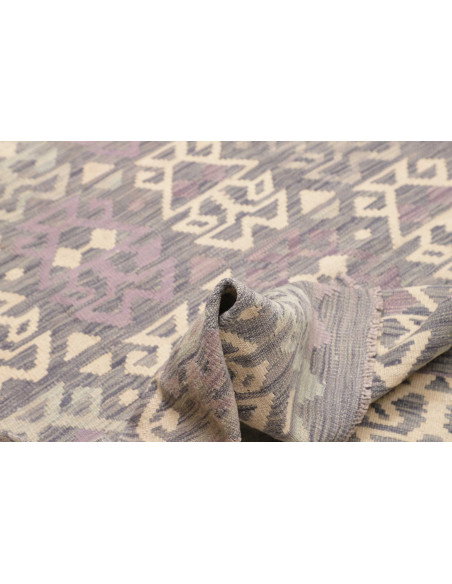 Kilim 126x174 Cm Kilim, Afghanistan, Lana Cardata A Mano,