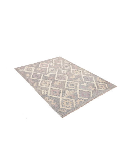 Kilim 127x173 Cm Kilim Afghanistan Lana Cardata A Mano