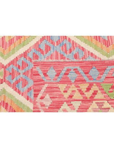 Kilim 126x187 Cm Kilim, Afghanistan, Lana Cardata A Mano