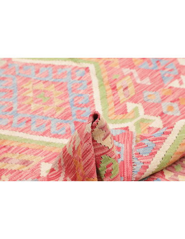 Kilim 126x187 Cm Kilim, Afghanistan, Lana Cardata A Mano
