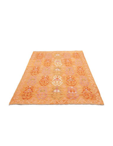Kilim 128x185 Cm Kilim, Afghanistan, Lana Cardata A Mano,