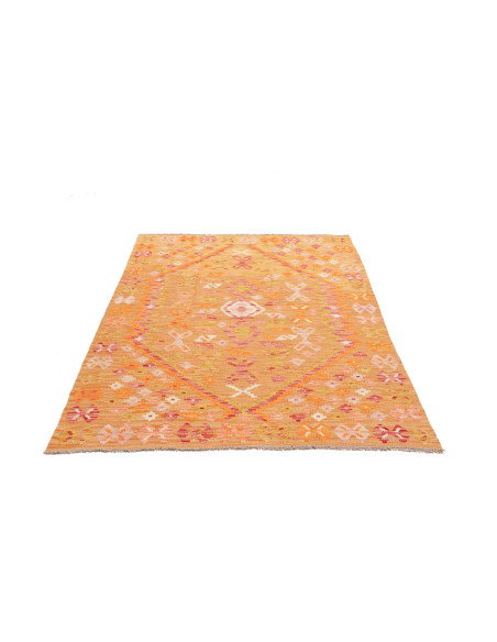 Kilim 129x176 Cm Kilim Afghanistan Lana Cardata A Mano