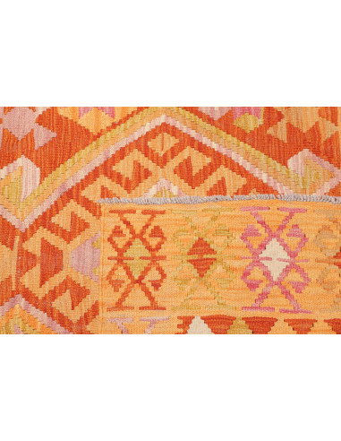 Kilim 126x188 Cm Kilim, Afghanistan, Lana Cardata A Mano
