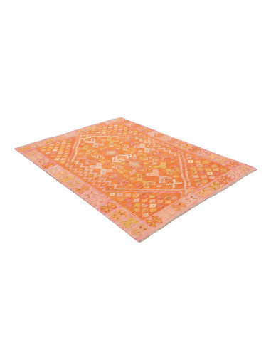 Kilim 135x181 Cm Kilim Afghanistan Hand-carded Wool Cotton