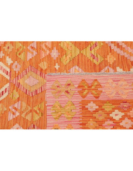Kilim 135x181 Cm Kilim Afghanistan Hand-carded Wool Cotton