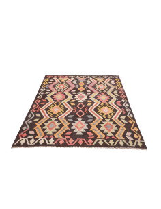 Kilim 129x175 Cm Kilim Afghanistan Hand-carded Wool (warp: 2