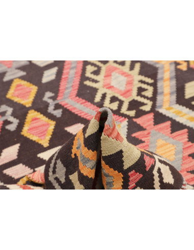 Kilim 129x175 Cm Kilim Afghanistan Hand-carded Wool (warp: