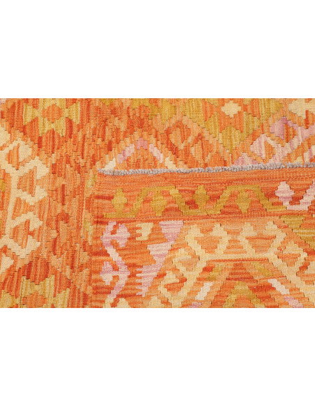 Kilim 134x178 Cm Kilim Afghanistan, Hand-carded Wool (warp:
