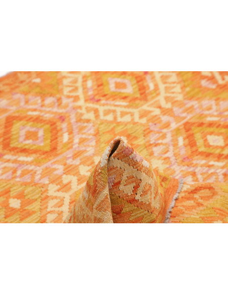 Kilim 134x178 Cm Kilim Afghanistan, Lana Cardata A Mano