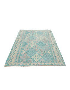 Kilim 126x177 Cm Kilim, Afghanistan, Hand-carded Wool (warp: 2