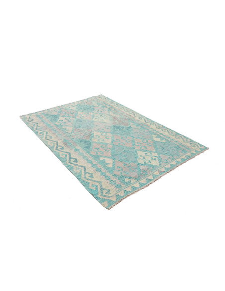 Kilim 126x177 Cm Kilim, Afghanistan, Lana Cardata A Mano