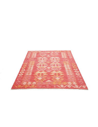 Kilim 135x172 Cm Kilim, Afghanistan, Lana Cardata A Mano