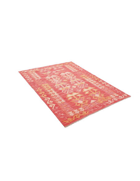 Kilim 135x172 Cm Kilim, Afghanistan, Hand-carded Wool (warp: