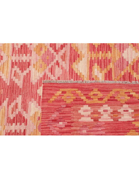 Kilim 135x172 Cm Kilim, Afghanistan, Hand-carded Wool (warp: