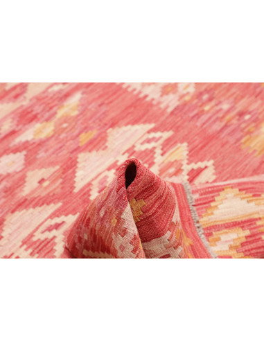 Kilim 135x172 Cm Kilim, Afghanistan, Hand-carded Wool (warp: