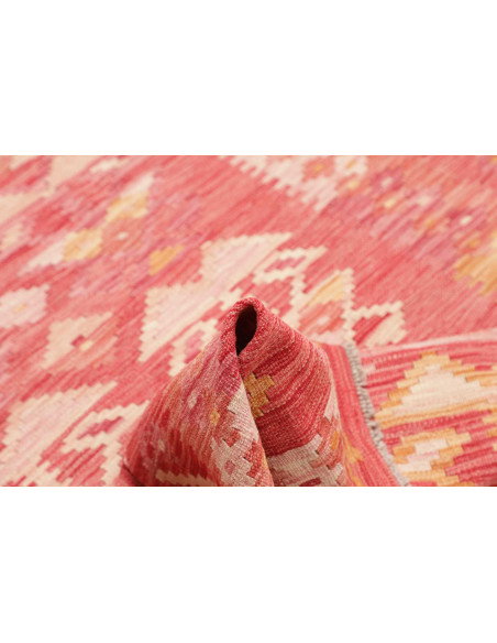 Kilim 135x172 Cm Kilim, Afghanistan, Lana Cardata A Mano