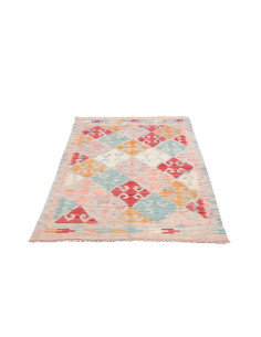 Kilim 101x149 Cm Kilim Afghanistan, Hand-carded Wool, 0.3 Cm 2