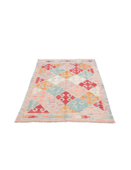 Kilim 101x149 Cm Kilim Afghanistan, Hand-carded Wool, 0.3 Cm