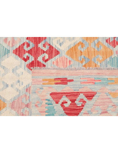 Kilim 101x149 Cm Kilim Afghanistan, Hand-carded Wool, 0.3 Cm