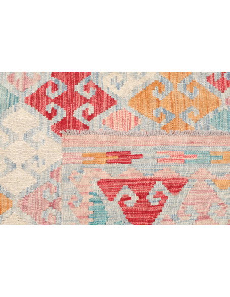 Kilim 101x149 Cm Kilim Afghanistan, Hand-carded Wool, 0.3 Cm