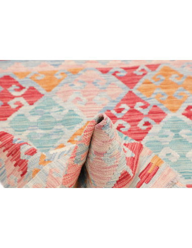 Kilim 101x149 Cm Kilim Afghanistan, Hand-carded Wool, 0.3 Cm