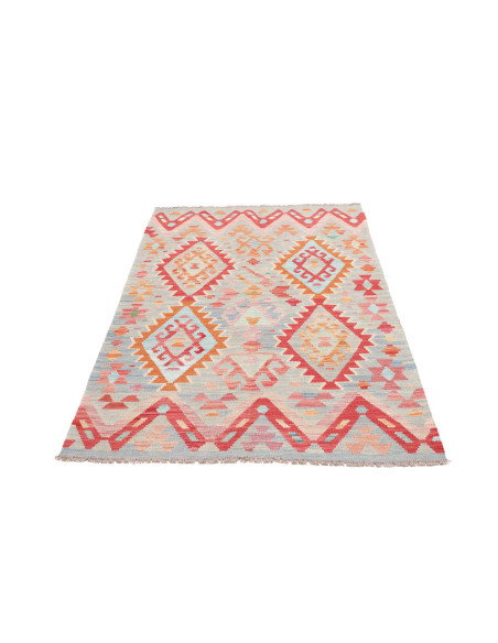 Kilim 105x157 Cm Kilim, Afghanistan, Hand-carded Wool (warp: