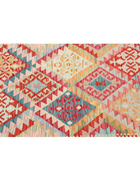 Kilim 99x155 Cm Kilim, Afghanistan, Lana Cardata A Mano