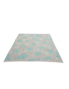 Kilim 155x197 Cm Kilim Afghanistan Hand-carded Wool (warp 2