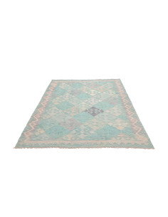 Kilim 152x198 Cm Kilim, Afghanistan, Hand-carded Wool (warp: 2