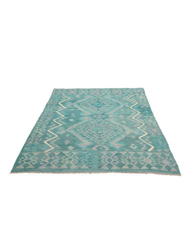 Kilim 148x195 Cm Kilim, Afghanistan, Hand-carded Wool,