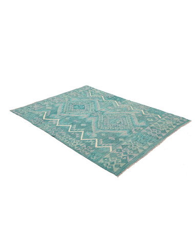 Kilim 148x195 Cm Kilim, Afghanistan, Hand-carded Wool,