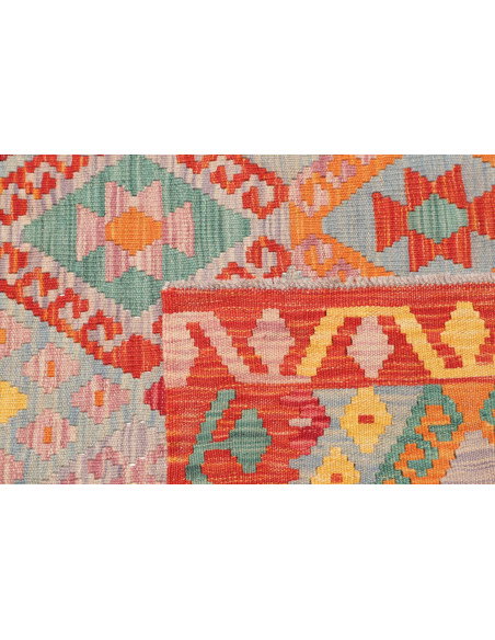 Kilim 129x168 Cm Kilim Afghanistan Hand-carded Wool