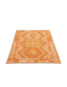Kilim 101x148 Cm Kilim, Afghanistan, Hand-carded Wool (warp: 2