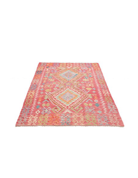 Kilim 125x181 Cm Kilim Afghanistan Lana Cardata A Mano