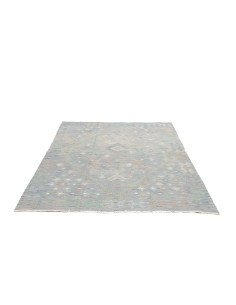 Kilim 154x193 Cm Kilim, Afghanistan, Lana Cardata A Mano, 2