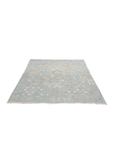 Kilim 154x193 Cm Kilim, Afghanistan, Lana Cardata A Mano,