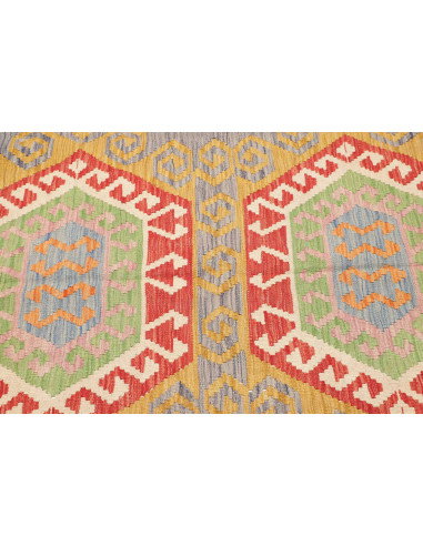 Kilim 126x185 Cm Kilim, Afghanistan, Lana Cardata A Mano