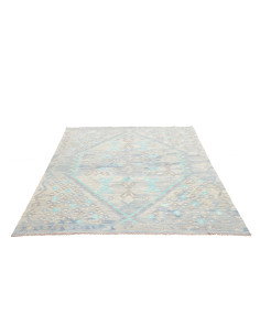 Kilim 156x203 Cm Kilim, Afghanistan, Hand-carded Wool, 0.3 2